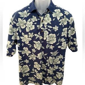 TORI RICHARD Polo Aloha Hawaiian Collared Shirt Men M Medium